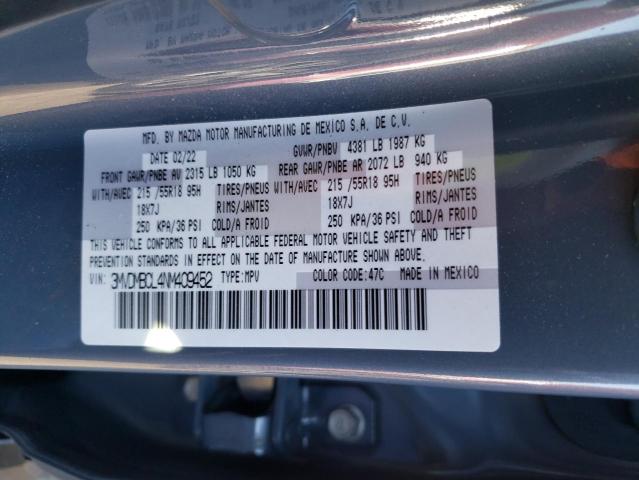 Photo 10 from auction – 2022 MAZDA CX-30 PREF with VIN 3MVDMBCL4NM409452
