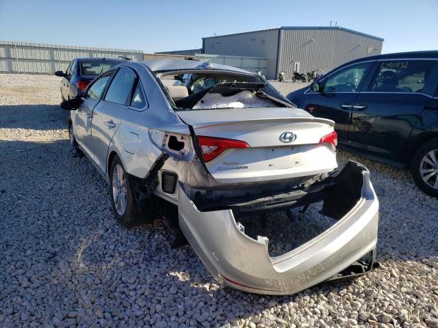Photo 3 from auction – 2016 HYUNDAI SONATA SE with VIN 5NPE24AF6GH402452