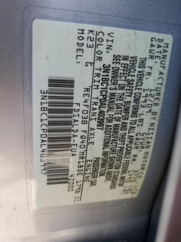 Photo 10 from auction – 2010 NISSAN VERSA S with VIN 3N1BC1CP0AL403997