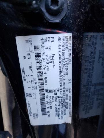 Photo 10 from auction – 2016 FORD FOCUS SE with VIN 1FADP3FE4GL302276