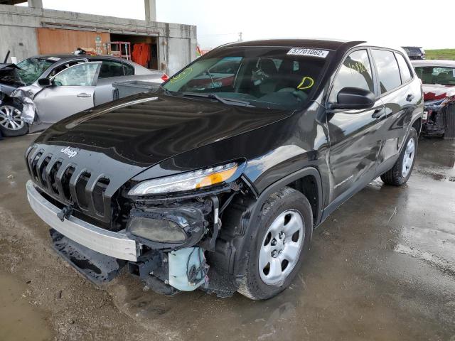 Photo 2 from auction – 2015 JEEP CHEROKEE S with VIN 1C4PJLABXFW617148
