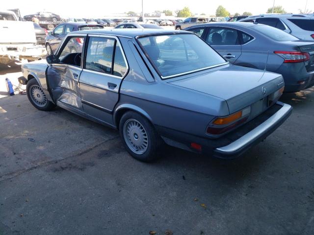 Photo 3 from auction – 1986 BMW 535 I AUTO with VIN WBADC8409G1720593