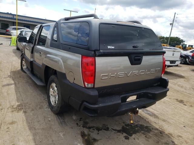 Photo 3 from auction – 2002 CHEVROLET AVALANCHE with VIN 3GNEK13T52G106624
