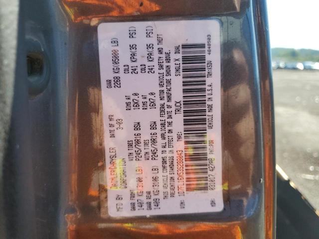 Photo 10 from auction – 2003 DODGE DAK CLUB with VIN 1D7FL16X53S288043