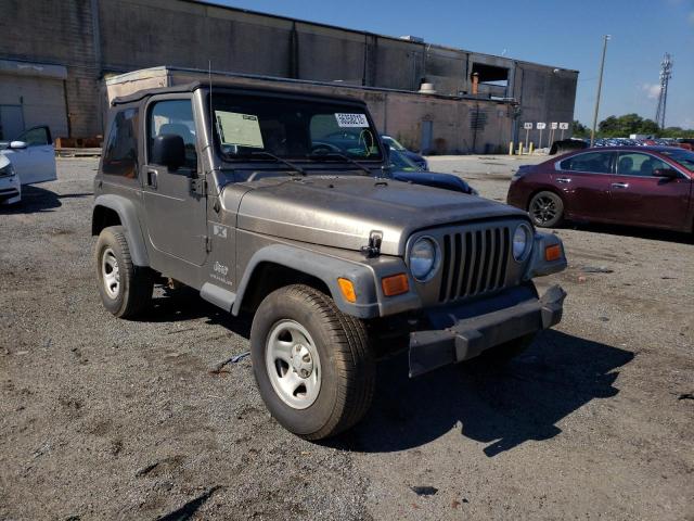JEEP WRANGLER X 2004 with VIN 1J4FA39S44P738419 - Photo from auction