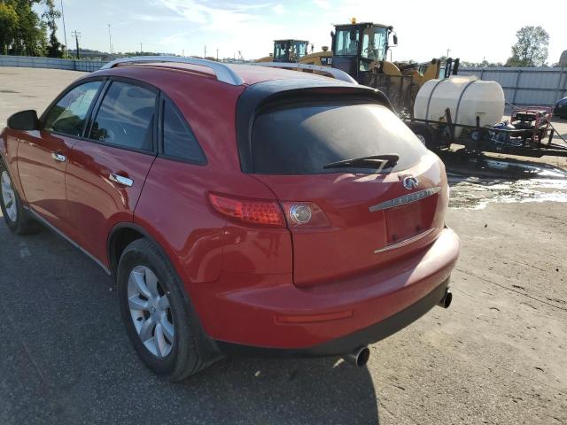 Photo 3 from auction – 2004 INFINITI FX35 with VIN JNRAS08W64X217041