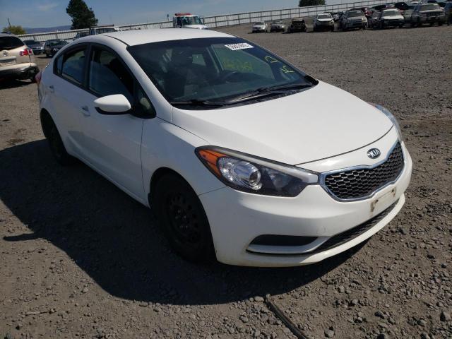 KIA FORTE LX 2016 with VIN KNAFK4A67G5510161 - Photo from auction