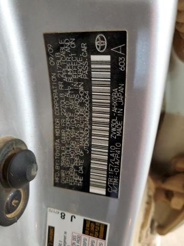 Photo 10 from auction – 2010 TOYOTA PRIUS with VIN JTDKN3DU4A0056064