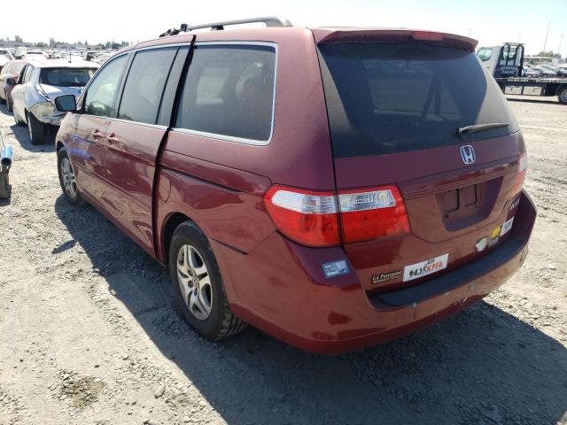 Photo 3 from auction – 2005 HONDA ODYSSEY EX with VIN 5FNRL38635B409353
