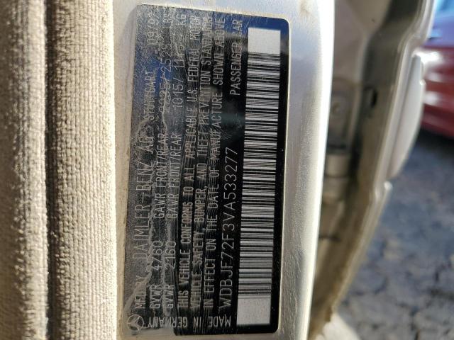 Photo 10 from auction – 1997 MERCEDES-BENZ E 420 with VIN WDBJF72F3VA533277