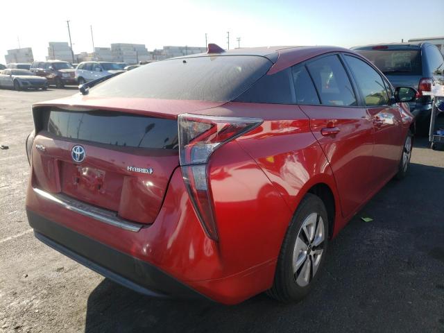 Photo 4 from auction – 2016 TOYOTA PRIUS with VIN JTDKARFU2G3502473