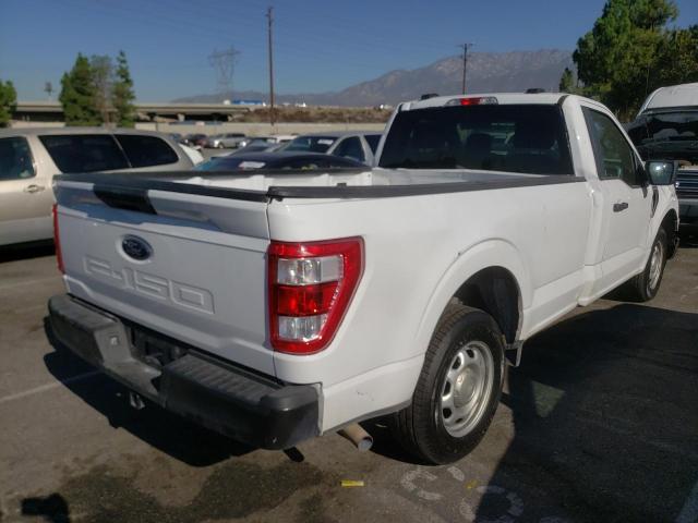 Photo 4 from auction – 2021 FORD F150 with VIN 1FTMF1CB9MKD58310