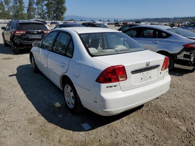 Photo 3 from auction – 2002 HONDA CIVIC EX with VIN 2HGES26822H598813