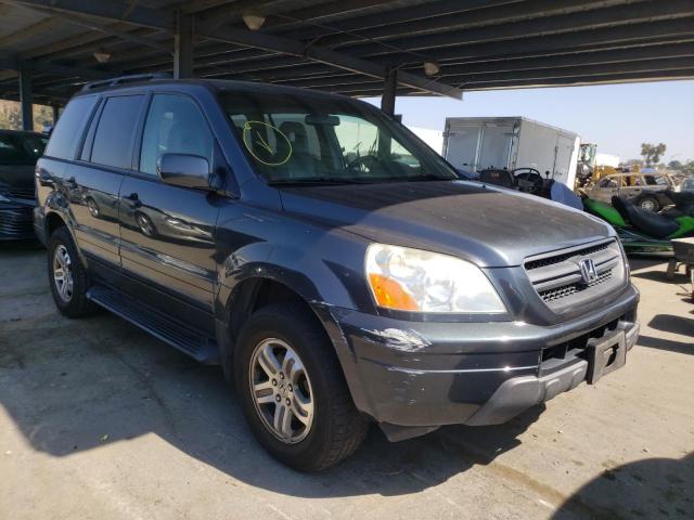 Photo 9 from auction – 2004 HONDA PILOT EXL with VIN 2HKYF18504H611453