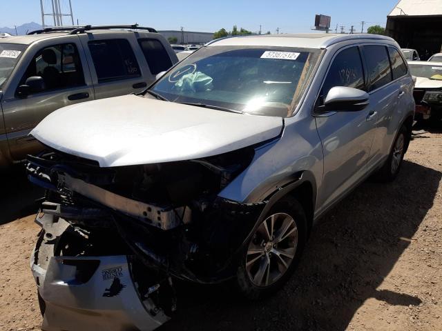 Photo 2 from auction – 2014 TOYOTA HIGHLANDER with VIN 5TDJKRFH5ES027697