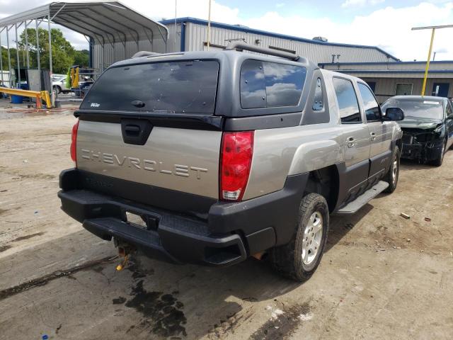 Photo 4 from auction – 2002 CHEVROLET AVALANCHE with VIN 3GNEK13T52G106624