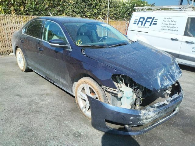 VOLKSWAGEN PASSAT SE 2015 with VIN 1VWBV7A32FC052455 - Photo from auction