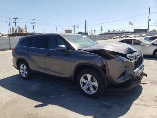 TOYOTA HIGHLANDER 2021 with VIN 5TDZZRAH5MS039577 - Photo from auction