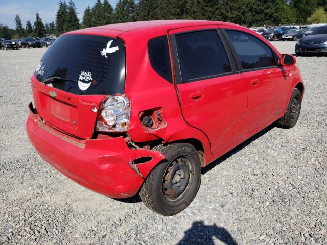 Photo 4 from auction – 2006 CHEVROLET AVEO BASE with VIN KL1TD66676B680239