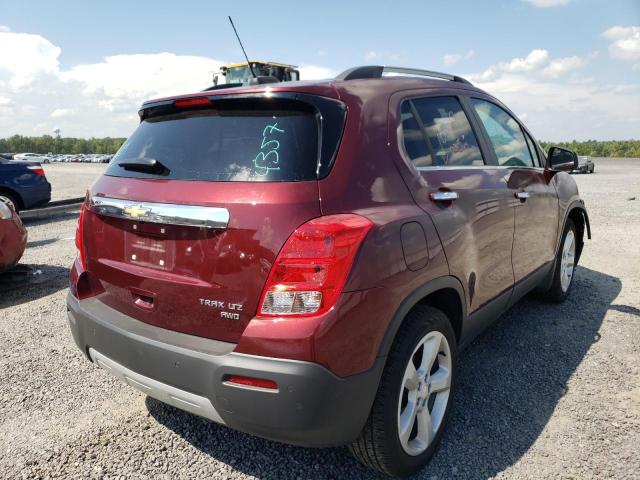 Photo 4 from auction – 2016 CHEVROLET TRAX LTZ with VIN 3GNCJRSB3GL260541