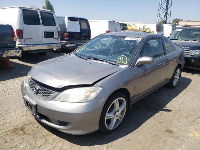 Photo 2 from auction – 2005 HONDA CIVIC with VIN 1HGEM22955L005526
