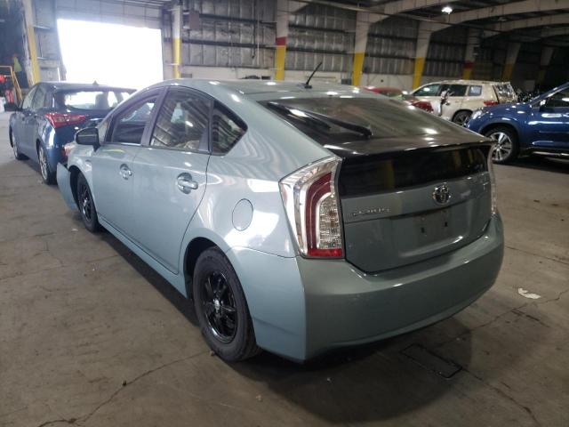 Photo 3 from auction – 2012 TOYOTA PRIUS with VIN JTDKN3DUXC1544674