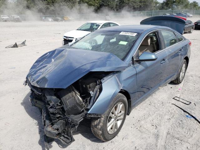 Photo 2 from auction – 2017 HYUNDAI SONATA SE with VIN 5NPE24AF3HH505555