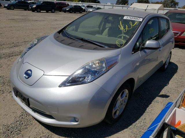Photo 2 from auction – 2012 NISSAN LEAF SV with VIN JN1AZ0CP3CT023507
