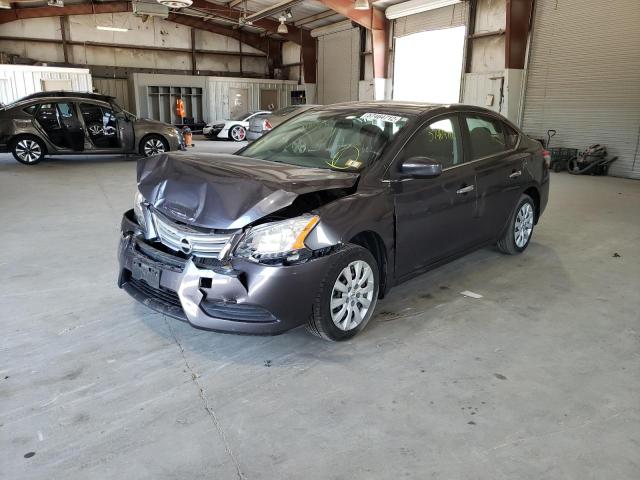 Photo 2 from auction – 2014 NISSAN SENTRA S with VIN 3N1AB7AP1EL680913