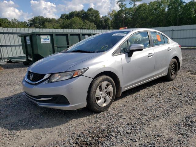 Foto 2 de la subasta – 2014 HONDA CIVIC LX con VIN 19XFB2F56EE033294
