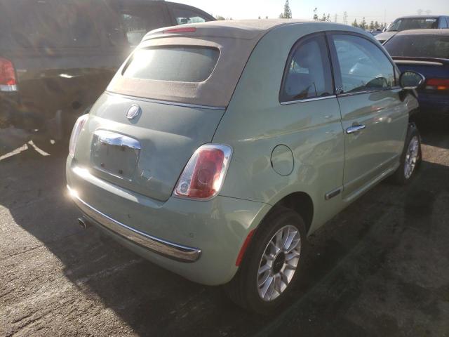 Photo 4 from auction – 2012 FIAT 500 LOUNGE with VIN 3C3CFFER2CT381917