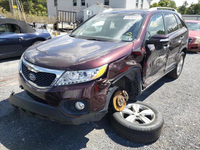 Photo 2 from auction – 2012 KIA SORENTO EX with VIN 5XYKUCA60CG227253