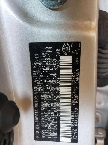 Photo 10 from auction – 2014 TOYOTA COROLLA L with VIN 2T1BURHE0EC005374