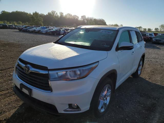 Photo 2 from auction – 2016 TOYOTA HIGHLANDER with VIN 5TDDKRFH8GS251708