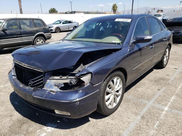 Photo 2 from auction – 2007 HYUNDAI AZERA SE with VIN KMHFC46F57A240715