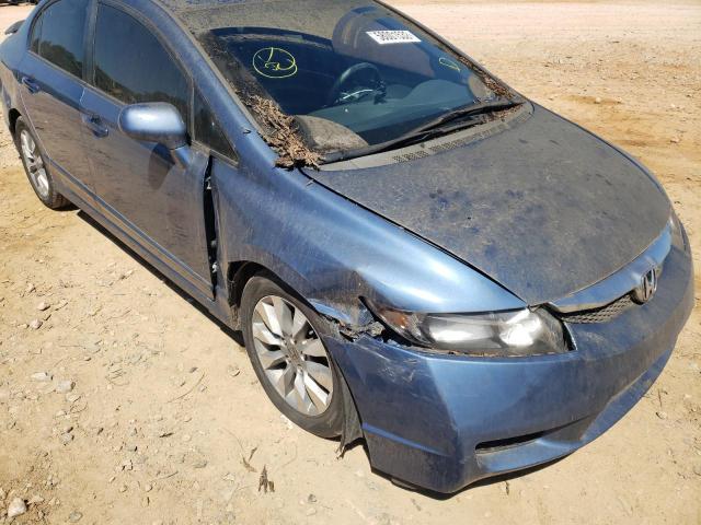 Photo 9 from auction – 2009 HONDA CIVIC EX with VIN 19XFA16869E044518