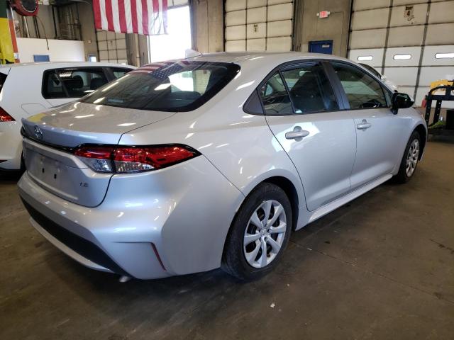 Photo 4 from auction – 2021 TOYOTA COROLLA LE with VIN 5YFEPMAE3MP234793