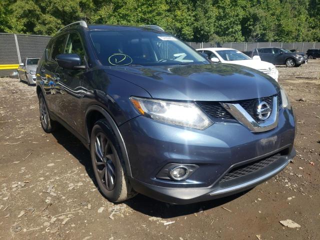 NISSAN ROGUE S 2016 with VIN 5N1AT2MV2GC810201 - Photo from auction