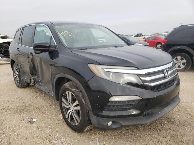 HONDA PILOT EX 2016 with VIN 5FNYF5H34GB007106 - Photo from auction