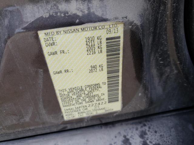 Photo 10 from auction – 2014 NISSAN ALTIMA 2.5 with VIN 1N4AL3AP7EN227422
