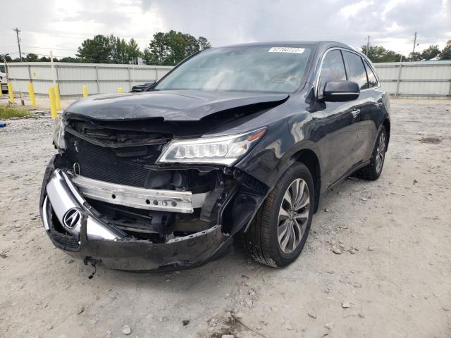 Photo 2 from auction – 2015 ACURA MDX TECHNO with VIN 5FRYD3H43FB004374