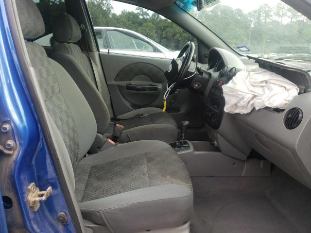 Photo 5 from auction – 2005 CHEVROLET AVEO BASE with VIN KL1TD52695B401856
