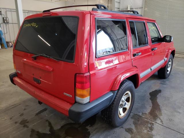 Photo 4 from auction – 2001 JEEP CHEROKEE S with VIN 1J4FF48S71L587054