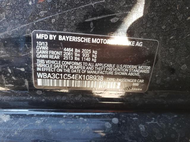 Photo 10 from auction – 2014 BMW 328 I SULE with VIN WBA3C1C54EK108938