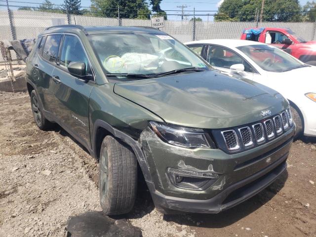 JEEP COMPASS LA 2020 with VIN 3C4NJDBB9LT204585 - Photo from auction