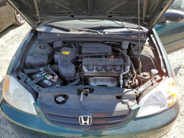 Photo 7 from auction – 2002 HONDA CIVIC LX with VIN 2HGES16562H592254