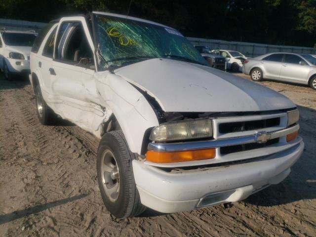 CHEVROLET BLAZER 2002 with VIN 1GNCS13W42K225288 - Photo from auction