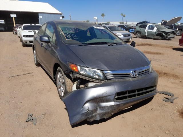 HONDA CIVIC LX 2012 with VIN 2HGFB2F53CH575312 - Photo from auction