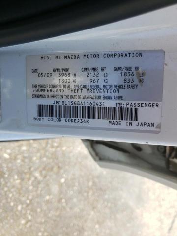 Photo 10 from auction – 2010 MAZDA 3 I with VIN JM1BL1SG8A1160431