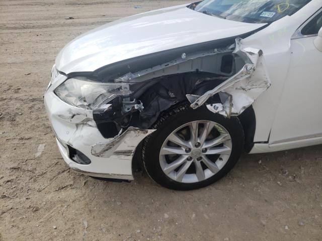 Photo 9 from auction – 2011 LEXUS ES 350 with VIN JTHBK1EG7B2465041